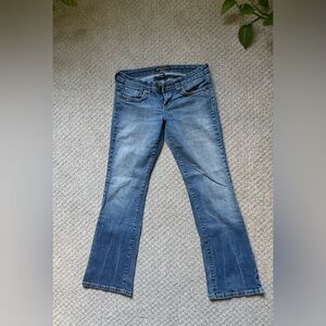 Stylish Blue Boot Cut Women's Jeans